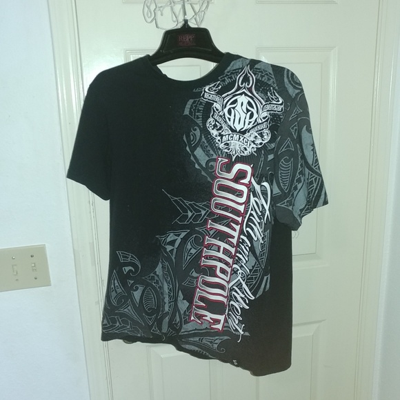 South Pole Other - South Pole Black T South Pole Other - South Pole Black T